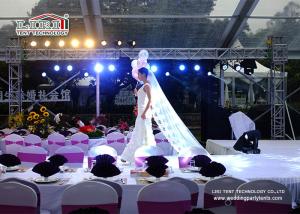 Quality Outside Clear Span Clear Top Luxury Wedding Tents For Gala Dinner wholesale