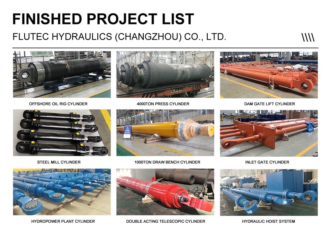 3500 Ton Hydraulic Cylinder For Hydroelectric Power Plant