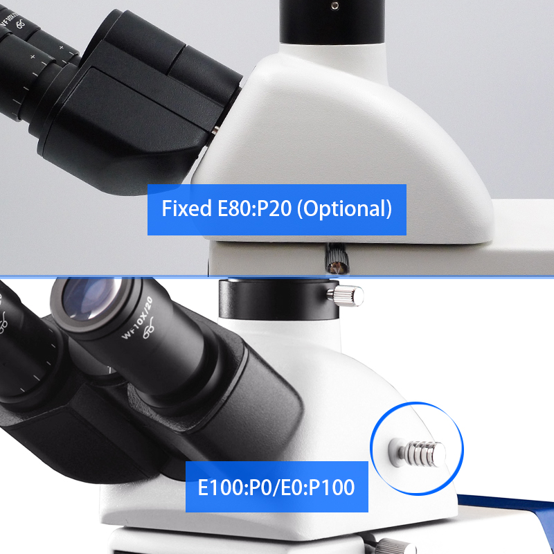 Mechanical Trinocualr Laboratory Metal Microscope Double Layer LED OPTO-EDU A12.2602 400X