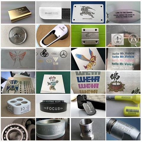 30w fiber laser marking machine for all metal fiber laser engraving machine
