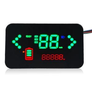 Quality LCD Electric Bike Computer Odometer , 36V - 72V Universal Bike Speedometer wholesale