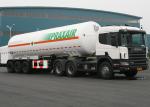 Steel 3 Axles 52600L Lpg Tank Trailer long life