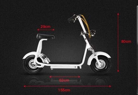 48V 500W 15 Inch Adults Off Road Electric Scooter For Outdoor Adventures