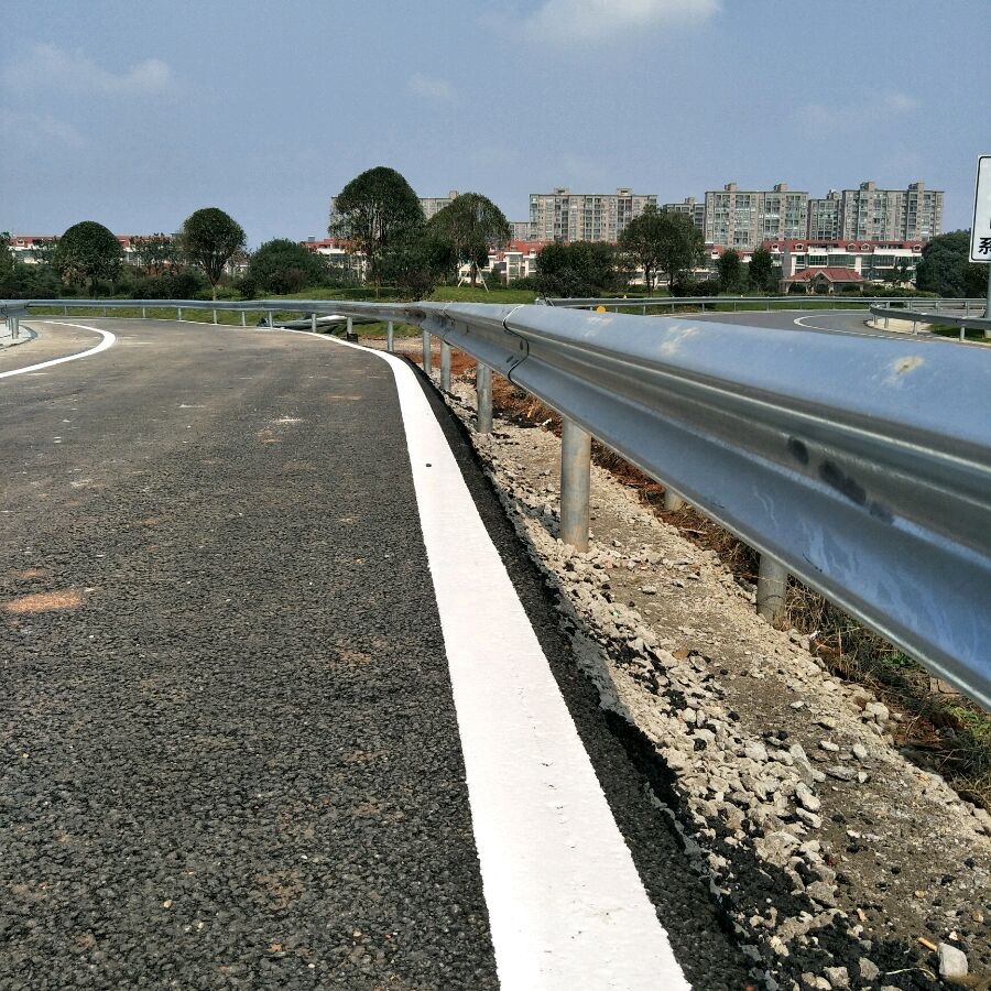 Galvanized Flex Beam Road Safety Barrier for AASHTO M-180 Standard Highway Protection
