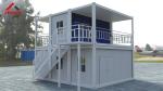 Galvanized Steel Frame Detachable House 2022 Design Living Homes for White/Gray