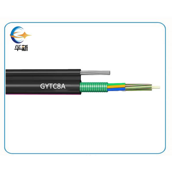 Figure 8 Optical Fiber Cable G652D Outdoor GYTC8A G652D Fiber Steel Suspension
