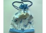 Reusable Customized Double Drawstring Bags For Promotional Gift / Clothes
