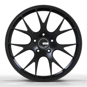 Quality SUV Aluminum Alloy 5 Lug 5.5 Inch Rims Satin Black Paint wholesale