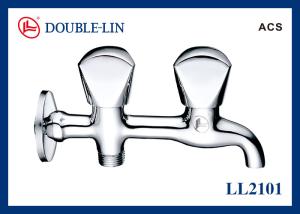 Quality 360° Double Zinc Alloy Handle 170mm Stopcock Tap wholesale