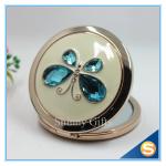 Shinny Gifts Fashionable Fancy Butterfly Design Folding Double Sides Metal