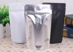 50g Subfilm Aluminum Foil Stand Up Pouch Small Bread Coffee Beans Mylar Silver