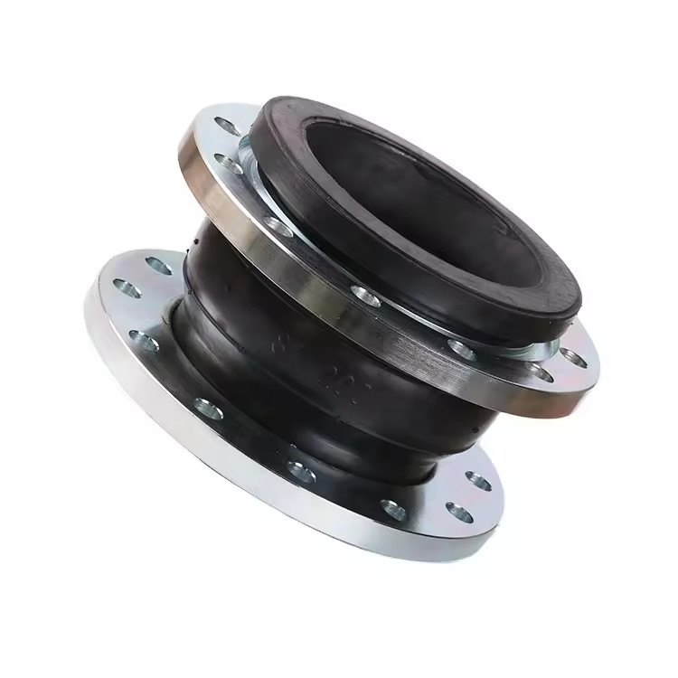 DN200 PN16 Factory Concentric Reducer Ss304 Flange Rubber Expansion Joint Custom Large Diameter For Pipe