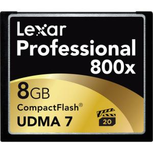 Quality Lexar 8GB CF Card Professional 800x UDMA Price $11.8 wholesale