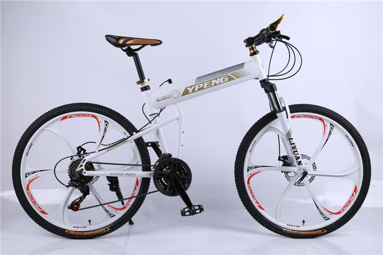 High quality factory price OEM 6 spoke mag one wheel Shimano 27 speed aluminium alloy folding hummer mountain bike
