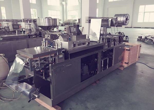 Aluminum Plastic Pill Blister Packing Machine , Pharmaceutical Packaging