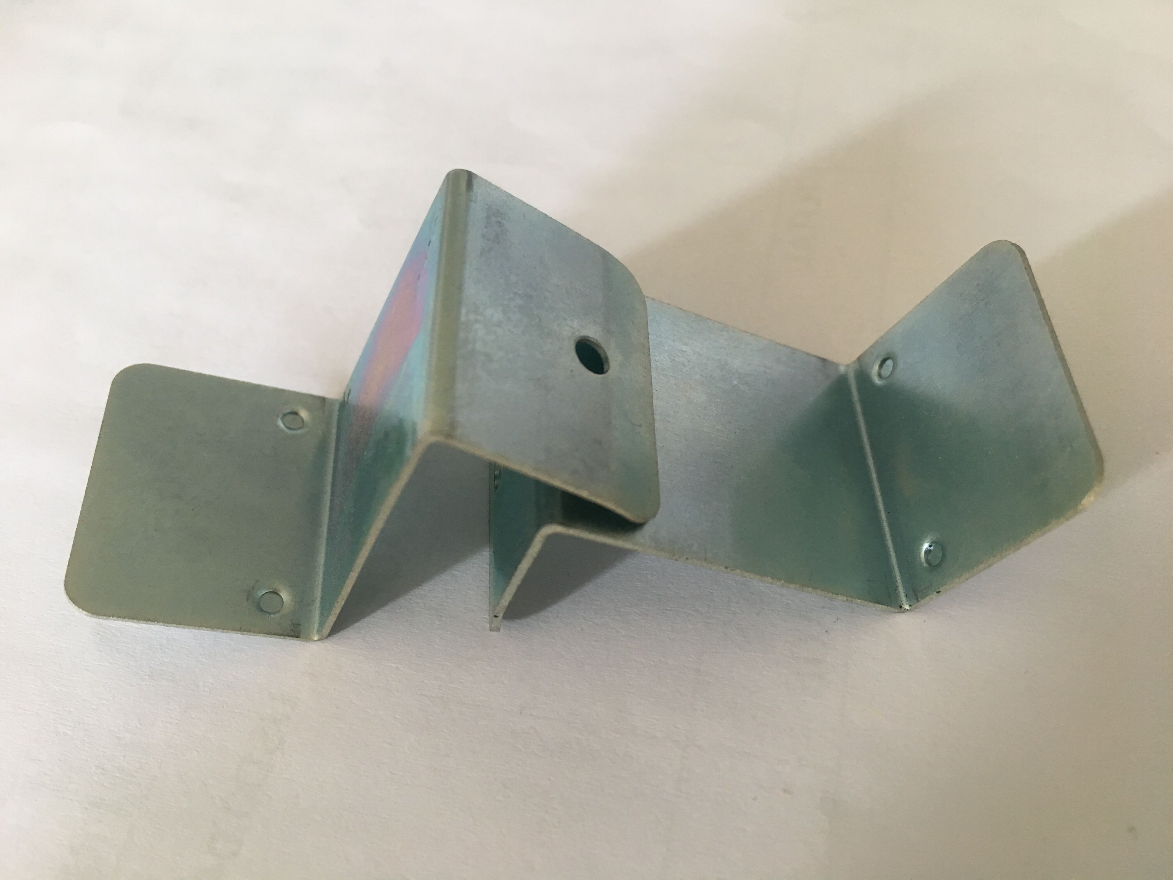 Small Stainless Steel Right Angle Bracket Bent Type L Bracket for Furniture Black Corner Braces in Sheet Metal Fabrication