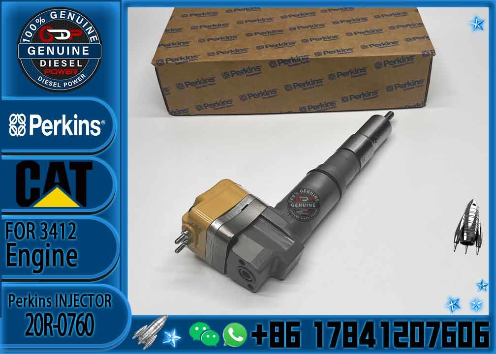 3412 3412E engine parts Fuel injector 179-6020 20R0760 1796020 20R-0760 for 631G 637G 769D 771D D9R