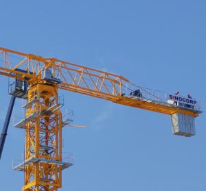 Quality 30m Flat Top Tower Crane For Construction 12t wholesale