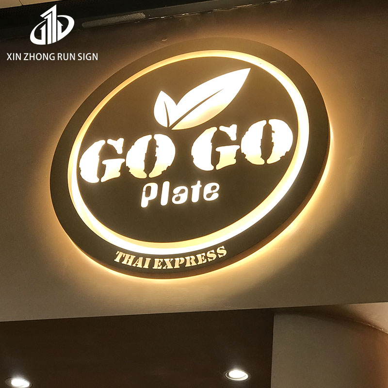 Led sign board letters acrylic light box with snap frame frontlight