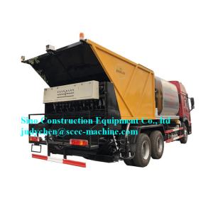 Quality Sinotruk Howo 8x4 4m Asphalt Crushed Stone Synchronous Chip Seal Truck wholesale