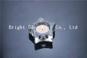 Quality Hot selling crystal glass candle holder with cheap price wholesale