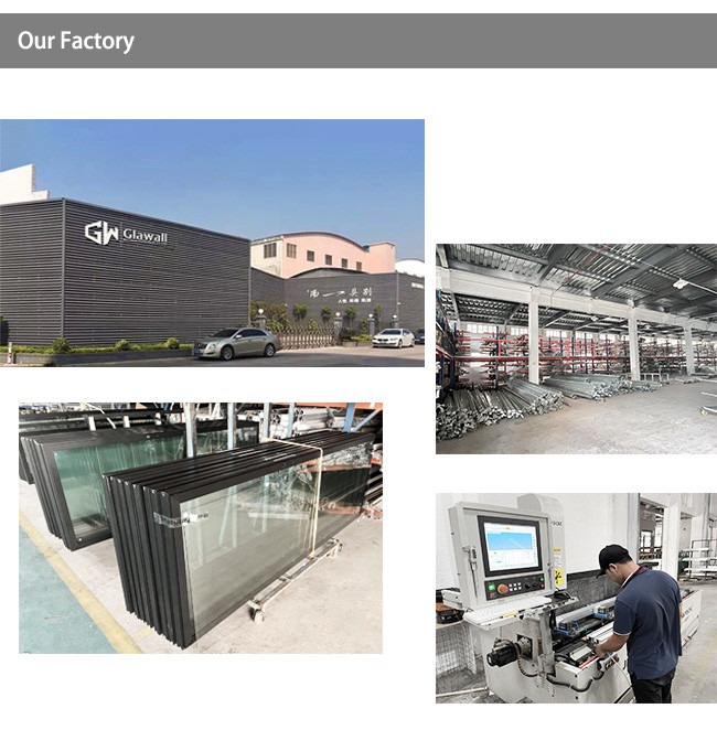 Durable Demountable Glass Partitions Double Glass Modular Office Partition Walls
