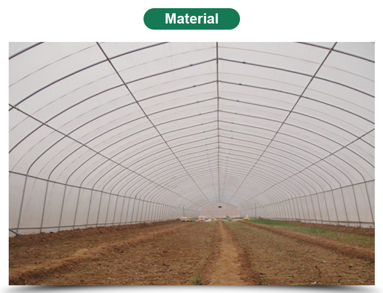 Mini Greenhouses UV Resistant Agricultural Durable Plastic Film and Sides Ventilation