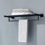 Wall Mounted Bathroom Towel Racks Shelf Stainless Steel Sus 304