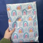 100pcs/Pack PE Shipping Bags Waterproof Tear Resistant Self Sealing Lightweight