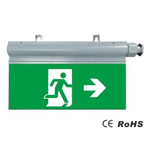 Quality Copper Free Aluminium 0.5W Exit Sign Emergency Light Combo IP54 Epoxy Powder Coating wholesale