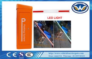 Quality 0.6S High Speed Gate Vehicle Barrier Gate 24V DC Motor LED Barrier wholesale
