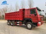 371HP 18m3 Cargo Box Used SINOTRUK Tipper Truck For South Sudan