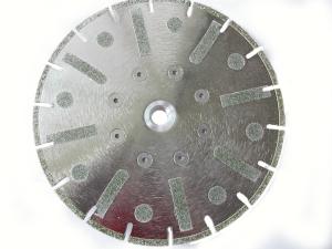 Quality Electroplating Diamond Disc Wheel , Diamond Blade For Marble / Stone wholesale