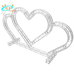 Quality TUV Goal Post Truss Stage Lighting Heart Shape For Wedding wholesale