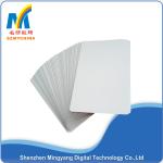 0.22 Mm Thick Metallic Print Business Cards , White Personal Training Business