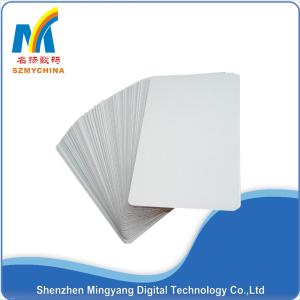 Quality 0.22 Mm Thick Metallic Print Business Cards , White Personal Training Business Cards Custom wholesale