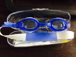 Quality Swiming glasses UV Shield Anti-fog for children blu wholesale