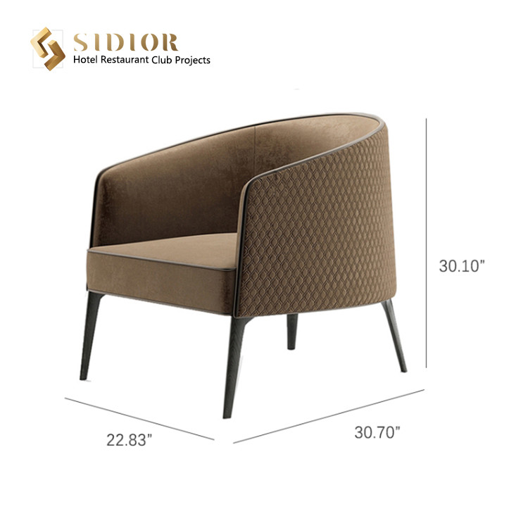 Living Room Lounge Chair, Modern Leisure Chair, Leather Lounge Chair, High Density Foam, PU Leather Upholstery