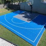 Customised Water Repellent Interlocking Outdoor Badminton Basketball Flooring
