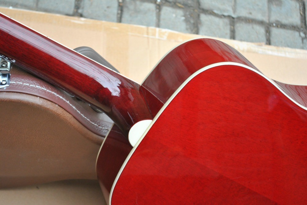 Customization 12 Strings acoustic guitar in Sunburst