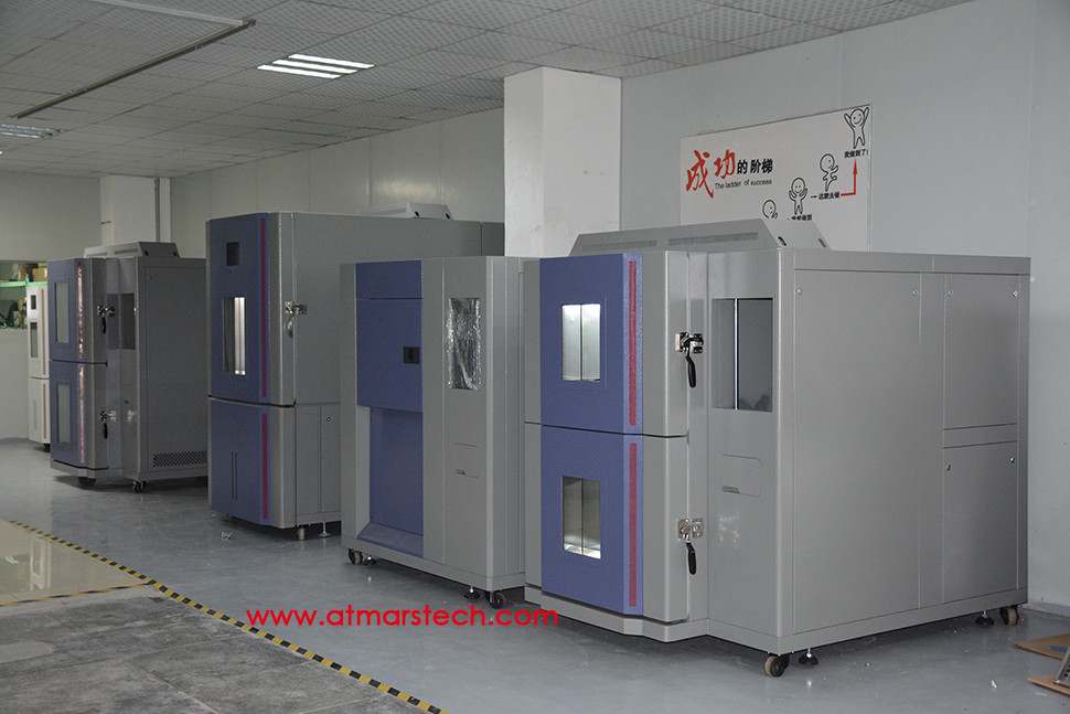 Horizontal Thermal Shock Chamber for Thermal Shock Resistance Test Glass