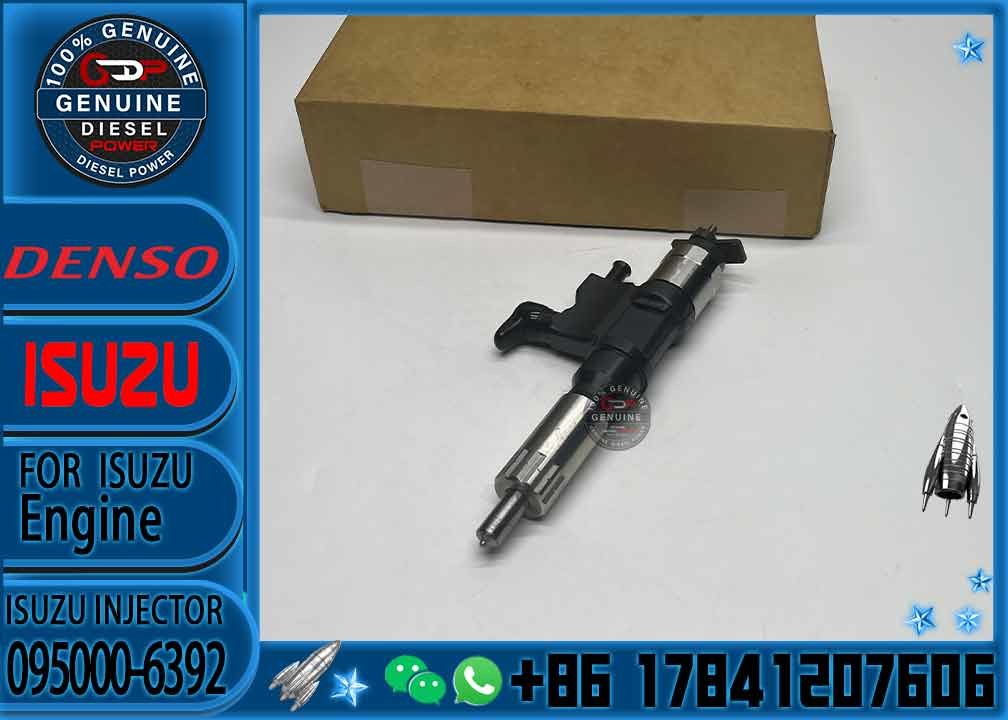 Diesel Fuel Common Rail Injector 095000-6392 095000-6390 095000-6395 095000-6393 8-97609791-2 8-97609791-0 8-97609791-5