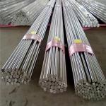 ASTM 6m Cold Rolled 201 Stainless Steel Round Bar 15mm OD Sliver Color Flat