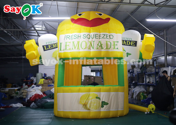 Air Inflatable Tent Stand Outdoor Tent Inflatable Lemonade Booth With Air Blower For Promotion
