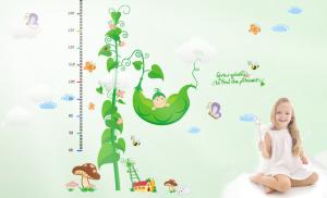 Quality PVC Removable Wall Stickers For Children ，Height Measurement Sticker wholesale