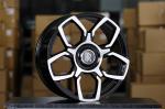 OEM Forged Alloy Black Staggered 22 Inch Rims 5x112 For Cullinan Black Badge