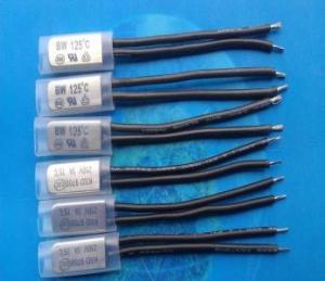 Quality ksd9700 laminator thermal fuse 250V/5A 40-180C UL VDE RoHS wholesale