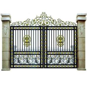 Quality Outdoor Anti Corrosive Rot Proof Wrought Iron Gate wholesale