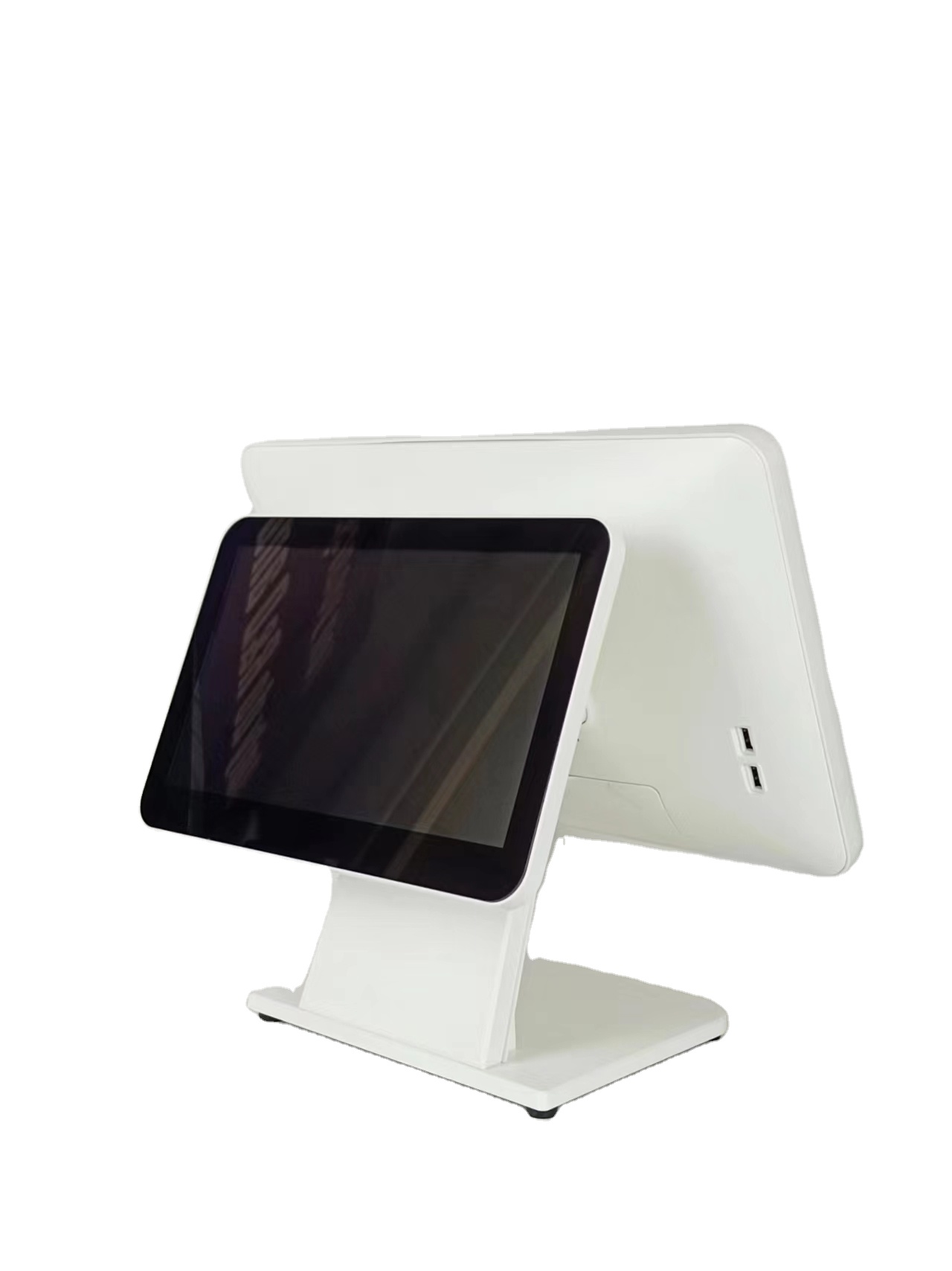 15.6'' Full HD WIN/Android Touch Screen POS Machine with LED8/VFD220/11.6" 2nd Display