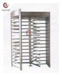 SUS 304 Silver Full Height Security Gate Turnstile Barrier Gate